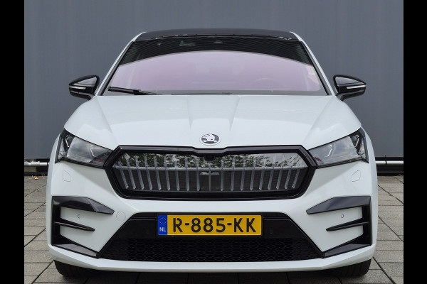 Škoda ENYAQ Coupé iV BWJ 2022 | 80 RS | PANO | LEER | TREKHAAK | 21'' LMV | NAVI | CARPLAY | CAMERA A |