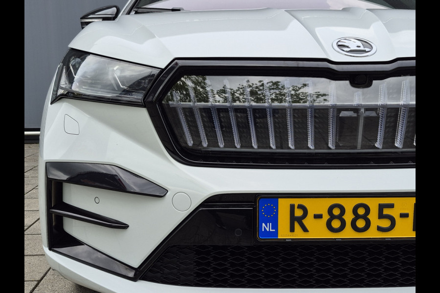 Škoda ENYAQ Coupé iV BWJ 2022 | 80 RS | PANO | LEER | TREKHAAK | 21'' LMV | NAVI | CARPLAY | CAMERA A |