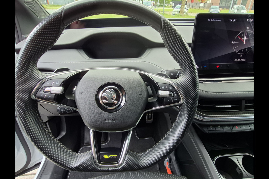 Škoda ENYAQ Coupé iV BWJ 2022 | 80 RS | PANO | LEER | TREKHAAK | 21'' LMV | NAVI | CARPLAY | CAMERA A |