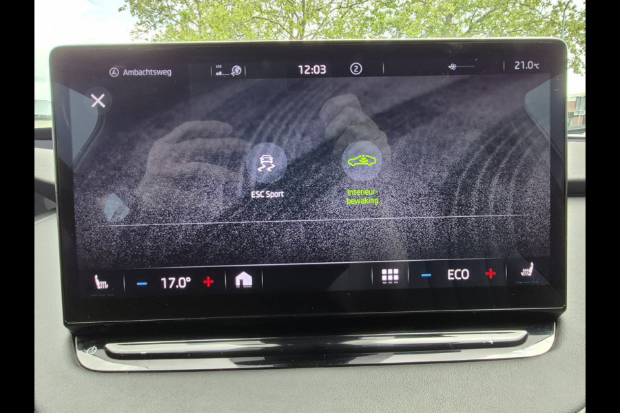 Škoda ENYAQ Coupé iV BWJ 2022 | 80 RS | PANO | LEER | TREKHAAK | 21'' LMV | NAVI | CARPLAY | CAMERA A |