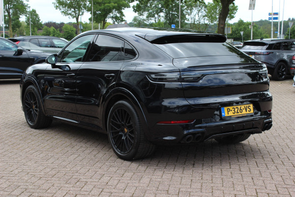 Porsche Cayenne Coupé 3.0 E-Hybrid Platinum Edition / TechArt / Panoramadak / 360Camera / Keyless / Sportdesign+Chrono / 21'' / Softclose / Adaptieve Stoelen / Stoelverwarming 4x / Dodehoek / DAB / Cruise Control