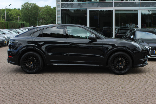 Porsche Cayenne Coupé 3.0 E-Hybrid Platinum Edition / TechArt / Panoramadak / 360Camera / Keyless / Sportdesign+Chrono / 21'' / Softclose / Adaptieve Stoelen / Stoelverwarming 4x / Dodehoek / DAB / Cruise Control