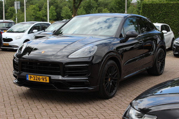 Porsche Cayenne Coupé 3.0 E-Hybrid Platinum Edition / TechArt / Panoramadak / 360Camera / Keyless / Sportdesign+Chrono / 21'' / Softclose / Adaptieve Stoelen / Stoelverwarming 4x / Dodehoek / DAB / Cruise Control