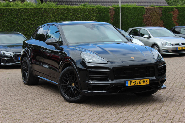 Porsche Cayenne Coupé 3.0 E-Hybrid Platinum Edition / TechArt / Panoramadak / 360Camera / Keyless / Sportdesign+Chrono / 21'' / Softclose / Adaptieve Stoelen / Stoelverwarming 4x / Dodehoek / DAB / Cruise Control