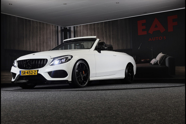 Mercedes-Benz C-Klasse Cabrio 180 AMG Line / AUT / AIRSCARF / 360 Camera / Leder / Navi / Ecc / Led / Pdc / Allu Velgen