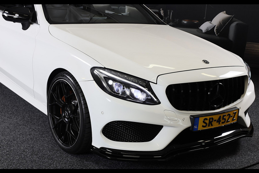 Mercedes-Benz C-Klasse Cabrio 180 AMG Line / AUT / AIRSCARF / 360 Camera / Leder / Navi / Ecc / Led / Pdc / Allu Velgen