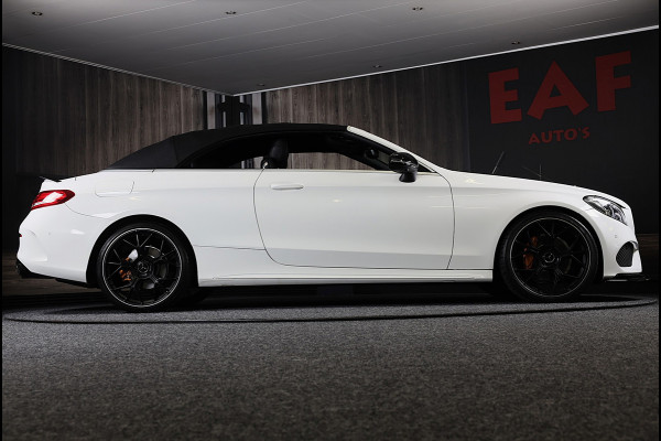 Mercedes-Benz C-Klasse Cabrio 180 AMG Line / AUT / AIRSCARF / 360 Camera / Leder / Navi / Ecc / Led / Pdc / Allu Velgen