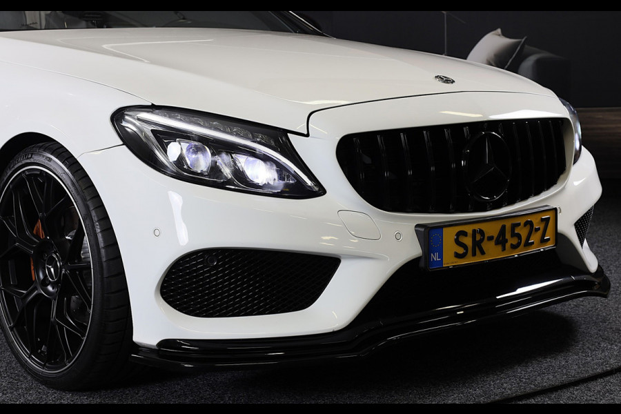 Mercedes-Benz C-Klasse Cabrio 180 AMG Line / AUT / AIRSCARF / 360 Camera / Leder / Navi / Ecc / Led / Pdc / Allu Velgen