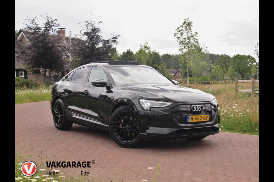 Audi e-tron Sportback 55 quattro Advanced edition Plus 95 kWh | SOH 90% | Panoramadak | Camera | ACC | Apple Carplay | Memory stoelen |