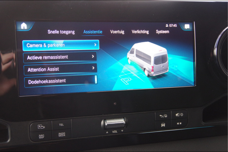 Mercedes-Benz Sprinter 319 3.0 CDI V6 L2H2 AUT. LED, LUCHTVERING, MBUX 10'', 360 CAMERA, STOELVERWARMING, CRUISE, CLIMA, PARKEERSENSOREN
