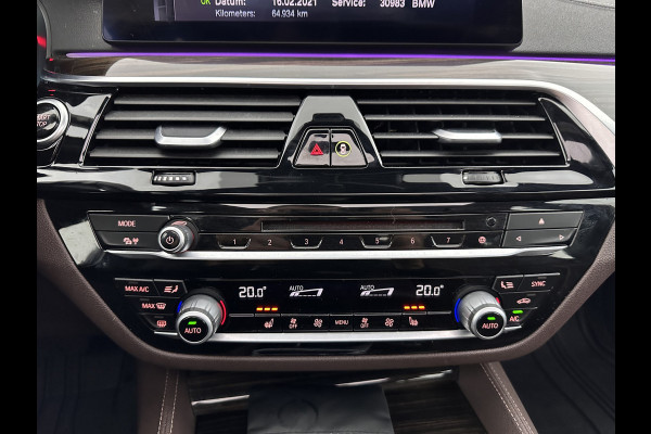 BMW 5 Serie 530e iPerformance High Executive (Plug-in) Aut.*PANO | LEATHER | FULL-LED | TOPVIEW | KEYLESS | HARMAN/KARDON | BLINDSPOT | MEMORY-PACK | HEATED-COMFORTSEATS | DIGI-COCKPIT | AMBIENTLIGHT | NAVI-FULLMAP | 20''ALU*