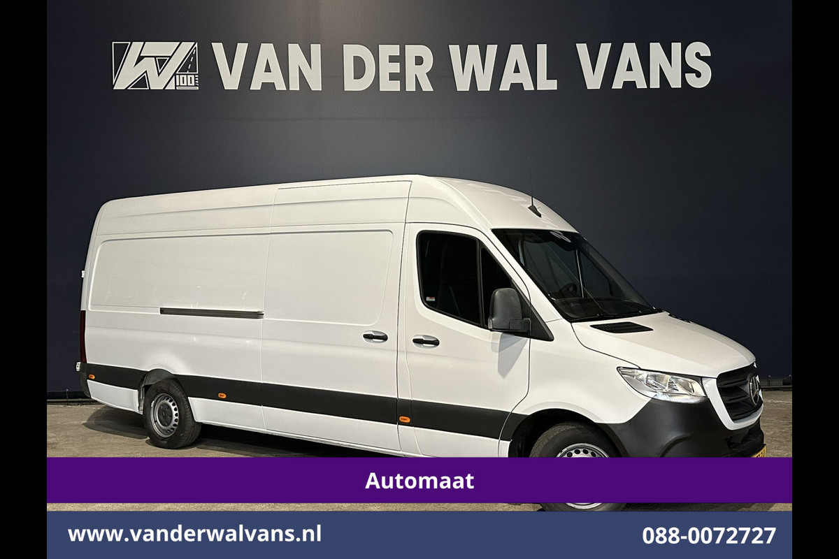 Mercedes-Benz Sprinter 316 CDI 164pk 9G-Tronic Automaat L3H2 Euro6 Airco | Camera | Chauffeursstoel | Apple Carplay Cruisecontrol, Android Auto, Stoelverwarming, 270 Graden Achterdeuren, Parkeersensoren, Bijrijdersbank