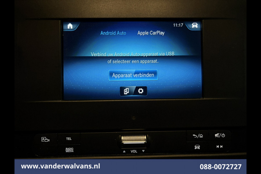 Mercedes-Benz Sprinter 314 CDI 143pk 3500kg Trekhaak L2H2 Euro6 Airco | Camera | Apple Carplay | Cruisecontrol | Android Auto, Stoelverwarming, 270 Graden Achterdeuren, Bijrijdersbank
