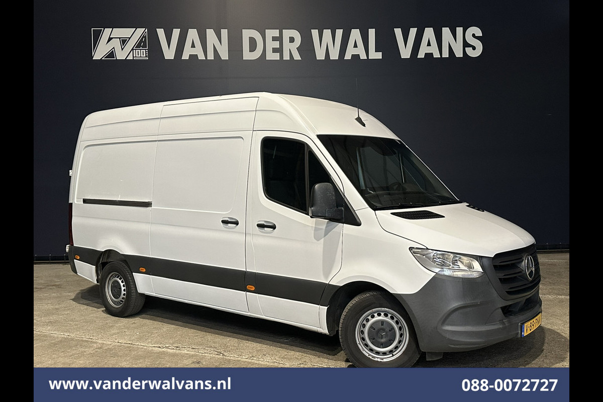 Mercedes-Benz Sprinter 314 CDI 143pk 3500kg Trekhaak L2H2 Euro6 Airco | Camera | Apple Carplay | Cruisecontrol | Android Auto, Stoelverwarming, 270 Graden Achterdeuren, Bijrijdersbank