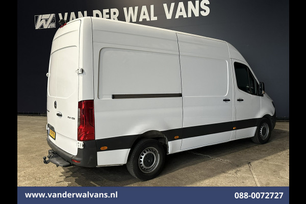 Mercedes-Benz Sprinter 314 CDI 143pk 3500kg Trekhaak L2H2 Euro6 Airco | Camera | Apple Carplay | Cruisecontrol | Android Auto, Stoelverwarming, 270 Graden Achterdeuren, Bijrijdersbank
