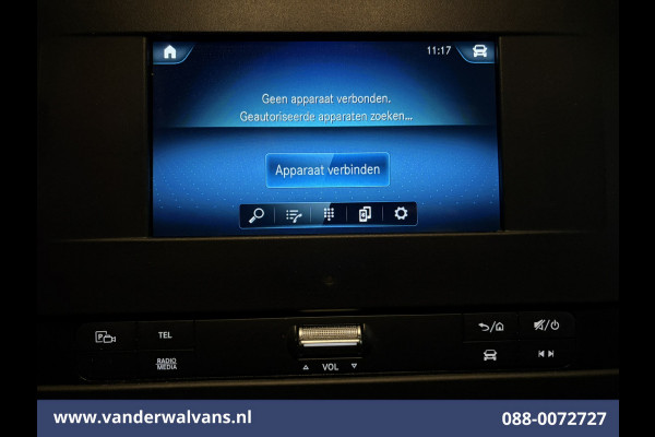 Mercedes-Benz Sprinter 314 CDI 143pk 3500kg Trekhaak L2H2 Euro6 Airco | Camera | Apple Carplay | Cruisecontrol | Android Auto, Stoelverwarming, 270 Graden Achterdeuren, Bijrijdersbank