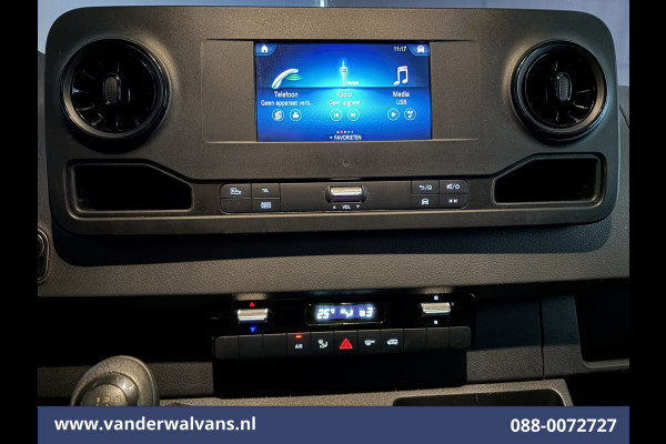 Mercedes-Benz Sprinter 314 CDI 143pk 3500kg Trekhaak L2H2 Euro6 Airco | Camera | Apple Carplay | Cruisecontrol | Android Auto, Stoelverwarming, 270 Graden Achterdeuren, Bijrijdersbank