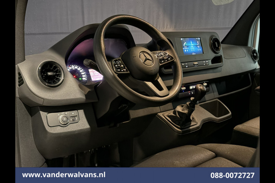 Mercedes-Benz Sprinter 314 CDI 143pk 3500kg Trekhaak L2H2 Euro6 Airco | Camera | Apple Carplay | Cruisecontrol | Android Auto, Stoelverwarming, 270 Graden Achterdeuren, Bijrijdersbank