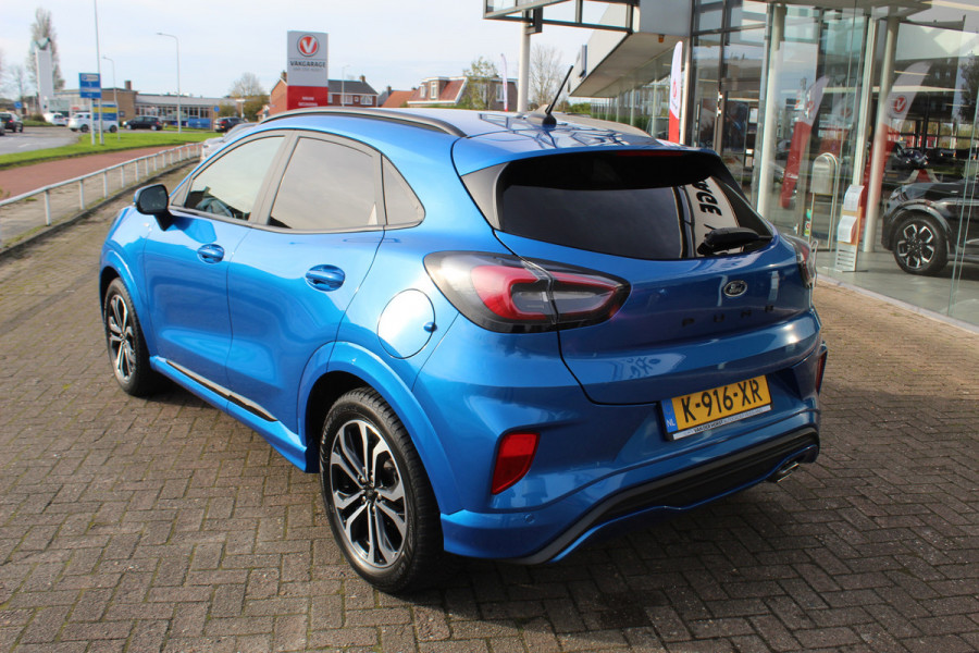 Ford Puma 1.0 EcoBoost Hybrid ST-Line , 125pk Climate control , Stoel,Stuur en Voorruitverwarming Navigatie , Bluetooth , Parkeersensoren achter