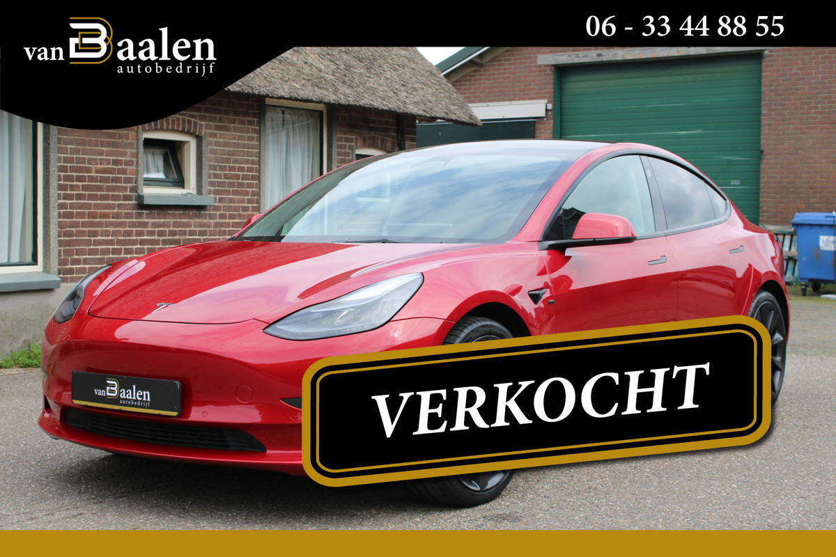 Tesla Model 3 Long Range AWD 75 kWh **VERKOCHT!!**