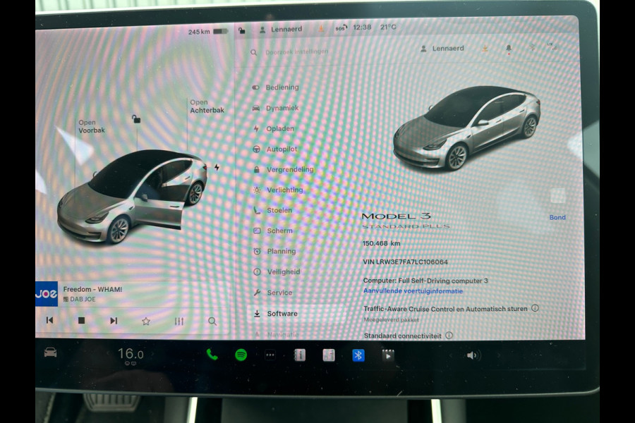 Tesla Model 3 Standard RWD Plus 60 kWh SOH 88.8%
