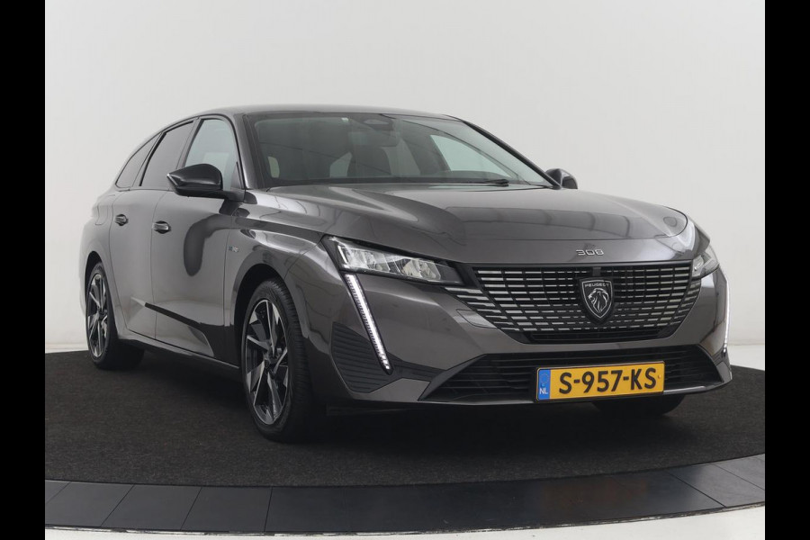Peugeot 308 1.6 HYbrid 180 Allure Pack Business | SOH 93,8% | Trekhaak | Adaptive cruise | Half leder | Camera | Carplay | Navigatie | Keyless | Full LED | Parkeerhulp | Climate control | PHEV | Plug In