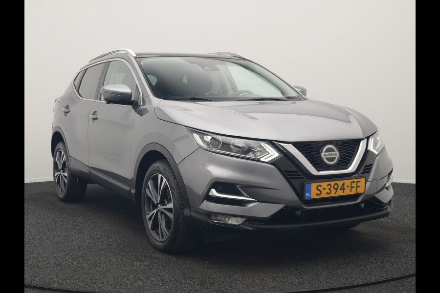 Nissan QASHQAI 1.3 DIG-T N-Connecta 160pk | Trekhaak Afn. | Panodak | 360 Camera | Stoelverwarming | Keyless | Apple Carplay | Navigatie | Cruise Control |