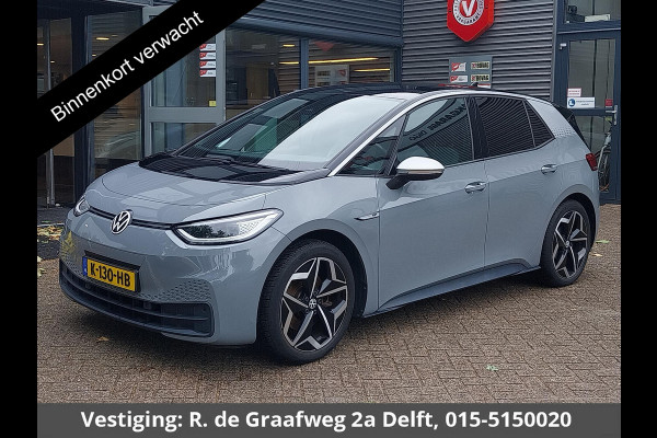 Volkswagen ID.3 First Plus 58 kWh SOH 91% | Stoelverwarming | Parkeersensoren | Apple Carplay & AndroidAUTO |