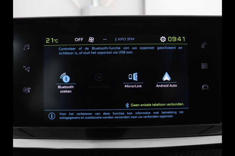 Peugeot e-208 EV Active 50 kWh | SOH 92,2% | Stoelverwarming | Carplay | Climate control | Bluetooth | Cruise control | Keyless start