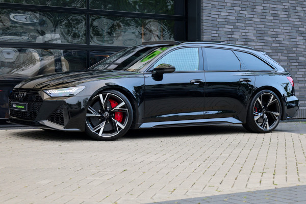 Audi RS6 Avant RS 6 TFSI quattro | DYNAMIC PLUS | KERAMISCH | CARBON | HUD | B&O | KOELING | NIGHTVISION | 4WIELSTURING |