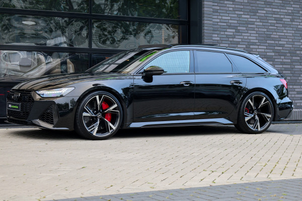 Audi RS6 Avant RS 6 TFSI quattro | DYNAMIC PLUS | KERAMISCH | CARBON | HUD | B&O | KOELING | NIGHTVISION | 4WIELSTURING |