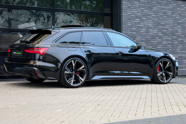 Audi RS6 Avant RS 6 TFSI quattro | DYNAMIC PLUS | KERAMISCH | CARBON | HUD | B&O | KOELING | NIGHTVISION | 4WIELSTURING |