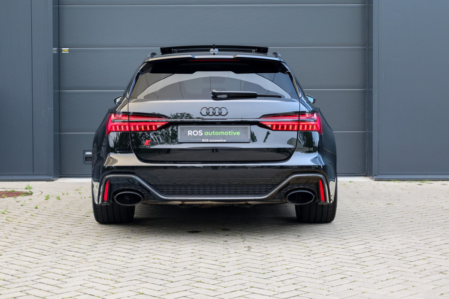 Audi RS6 Avant RS 6 TFSI quattro | DYNAMIC PLUS | KERAMISCH | CARBON | HUD | B&O | KOELING | NIGHTVISION | 4WIELSTURING |