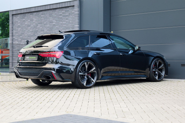 Audi RS6 Avant RS 6 TFSI quattro | DYNAMIC PLUS | KERAMISCH | CARBON | HUD | B&O | KOELING | NIGHTVISION | 4WIELSTURING |