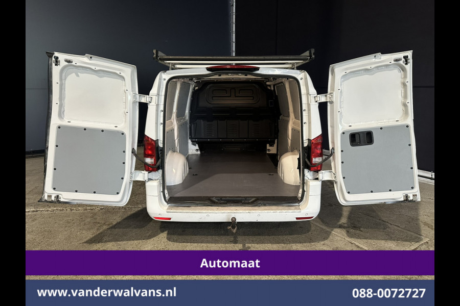Mercedes-Benz Vito 114 CDI 136pk 9G-Tronic Automaat L2H1 Euro6 Airco | Camera | Navigatie | Imperiaal | 2500kg Trekhaak | Apple Carplay Android Auto, Cruisecontrol, Parkeersensoren, Sidebars, Bumper in de kleur