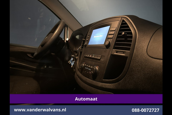 Mercedes-Benz Vito 114 CDI 136pk 9G-Tronic Automaat L2H1 Euro6 Airco | Camera | Navigatie | Imperiaal | 2500kg Trekhaak | Apple Carplay Android Auto, Cruisecontrol, Parkeersensoren, Sidebars, Bumper in de kleur