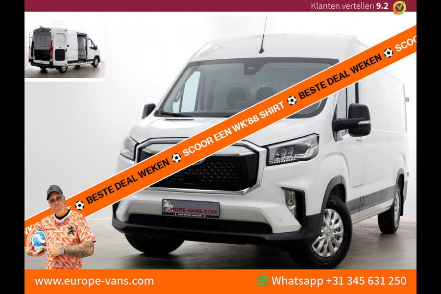 Maxus eDeliver 9 L3H2 72kWh WLTP Range 280km 100% Elektrisch Airco/Camera/ACC 02-2024