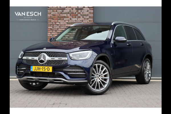 Mercedes-Benz GLC 300e 4MATIC AMG Line | Distronic+ | Memory | Trekhaak | HUD | Verwarmd Stuurwiel | Leder | Keyless Go | Augmented Reality |