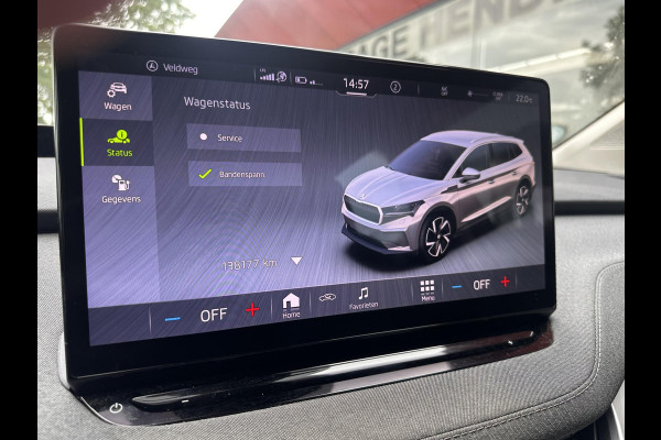 Škoda ENYAQ iV 80 | SOH 91,7% | Leder/Stof | Adaptive CC | Blindspot |  HUD | Navigatie |