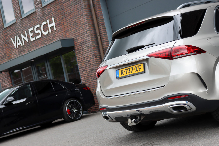 Mercedes-Benz GLE 400 d 4MATIC AMG Line | Luchtvering | Distronic+ | Panoramadak | Burmester | Trekhaak | Standkachel | Surround Camera | Verwarmd Stuurwiel | Keyless Go |