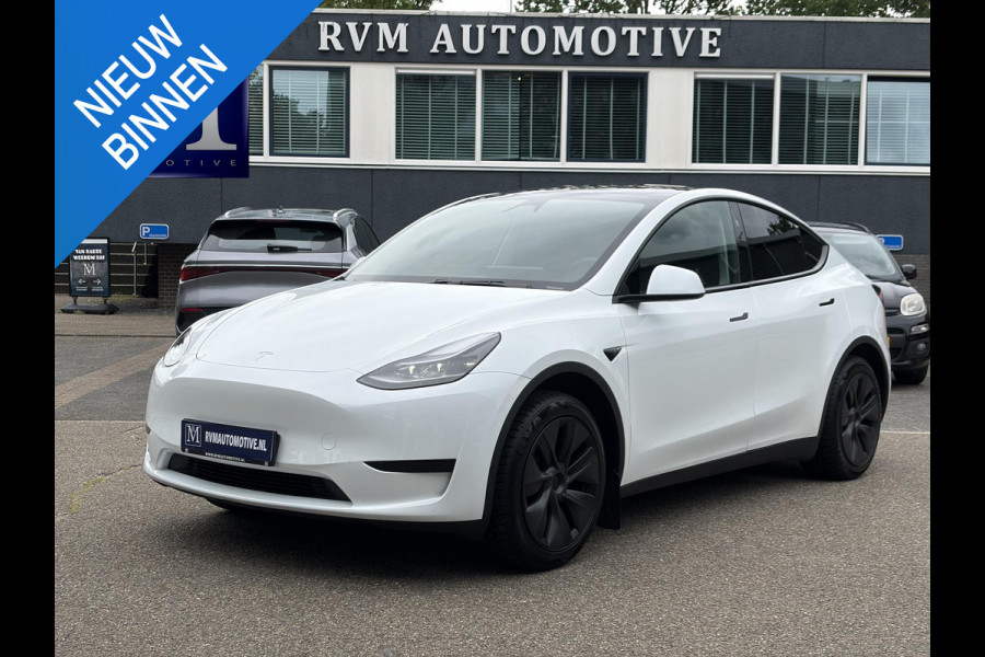 Tesla Y Long Range RWD 75 kWh SOH 97% |26.000KM! | AFNEEMBARE TREKHAAK| RESTERENDE ALGEMENE FABRIEKSGARANTIE TESLA T/M 02-2029 OF 80.000KM| ACCU + AANDRIJFLIJN T/M 02-2033/ 192.000KM| RIJKLAAR GELEVERD