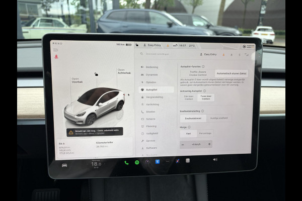 Tesla Y Long Range RWD 75 kWh SOH 97% |26.000KM! | AFNEEMBARE TREKHAAK| RESTERENDE ALGEMENE FABRIEKSGARANTIE TESLA T/M 02-2029 OF 80.000KM| ACCU + AANDRIJFLIJN T/M 02-2033/ 192.000KM| RIJKLAAR GELEVERD