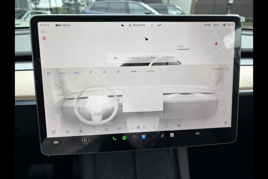Tesla Y Long Range RWD 75 kWh SOH 97% |26.000KM! | AFNEEMBARE TREKHAAK| RESTERENDE ALGEMENE FABRIEKSGARANTIE TESLA T/M 02-2029 OF 80.000KM| ACCU + AANDRIJFLIJN T/M 02-2033/ 192.000KM| RIJKLAAR GELEVERD