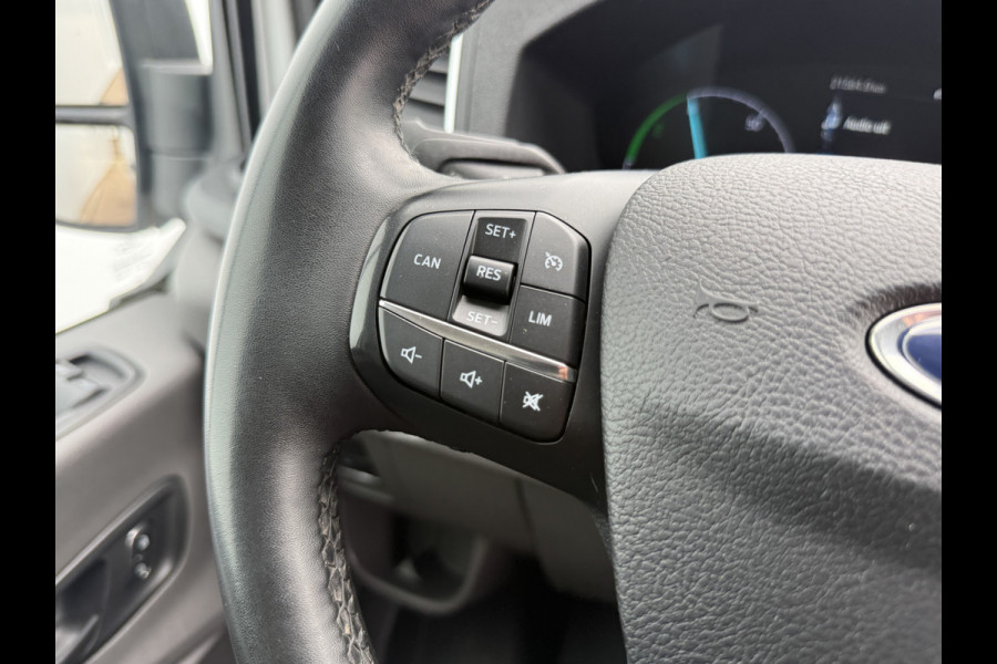 Ford E-Transit 68kWh 184PK L2H3 317km WLTP 97% (SOH) BEV Snelladen Camera Cruise control Climate control Carplay Navigatie Laadkabel Parkeersensoren V+A