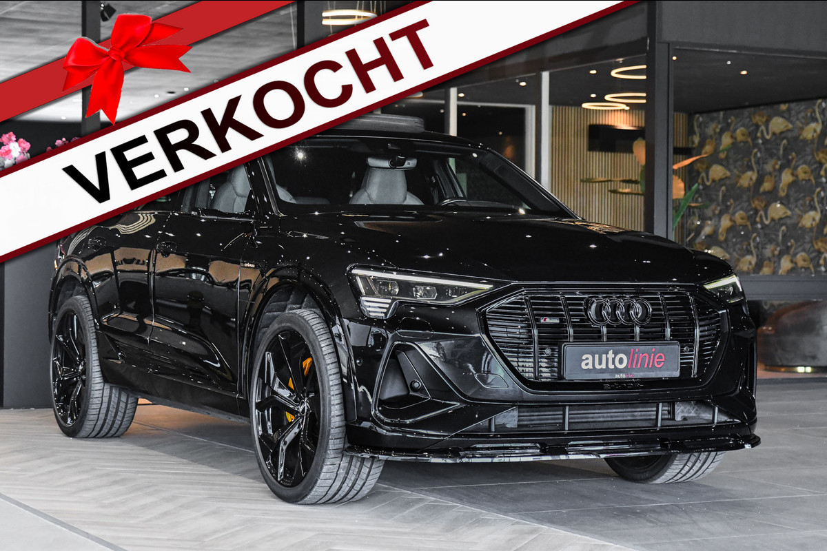 Audi e-tron 50 quattro 3x S-Line 71 kWh, RS stoelen, Luchtvering, Pano, Night Vision, Virtual Mirrors, B&O, HUD, Memory, 23"!