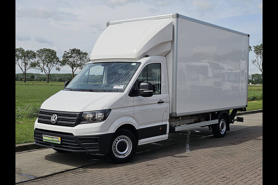 Volkswagen Crafter 35 2.0 TDI L4 Bakwagen Laadklep Lat-om-Lat Betimmerd Spoiler Zijdeur Euro6 140Pk Bpm-Vrij