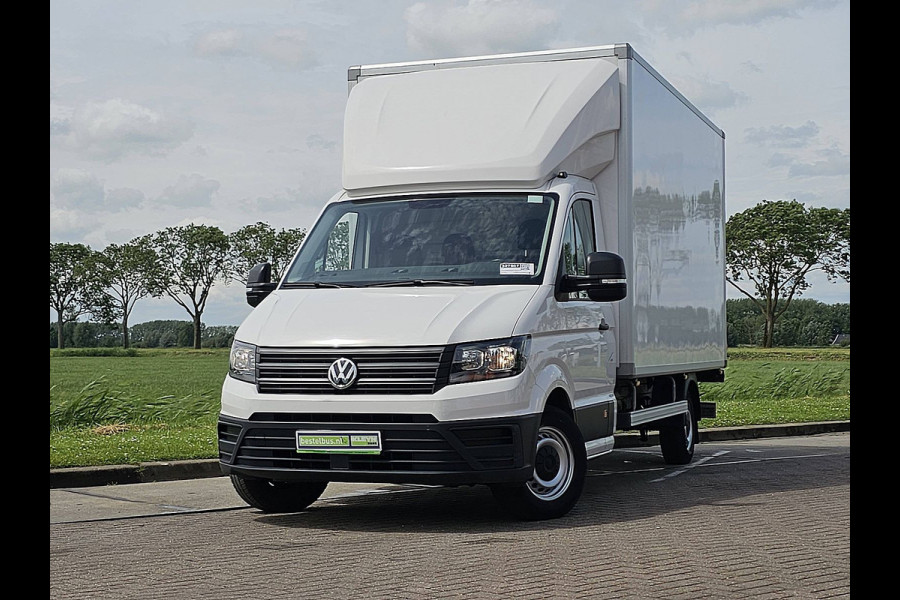 Volkswagen Crafter 35 2.0 TDI L4 Bakwagen Laadklep Lat-om-Lat Betimmerd Spoiler Zijdeur Euro6 140Pk Bpm-Vrij