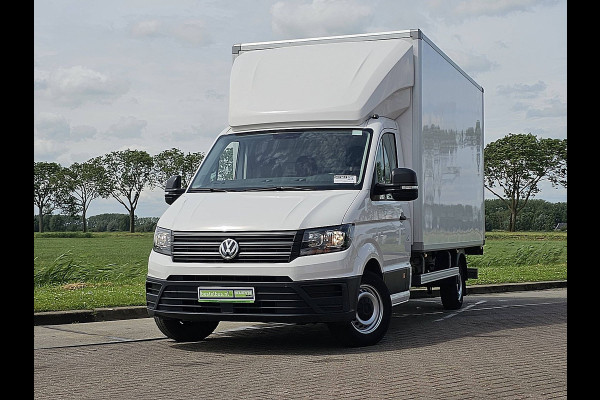 Volkswagen Crafter 35 2.0 TDI L4 Bakwagen Laadklep Lat-om-Lat Betimmerd Spoiler Zijdeur Euro6 140Pk Bpm-Vrij