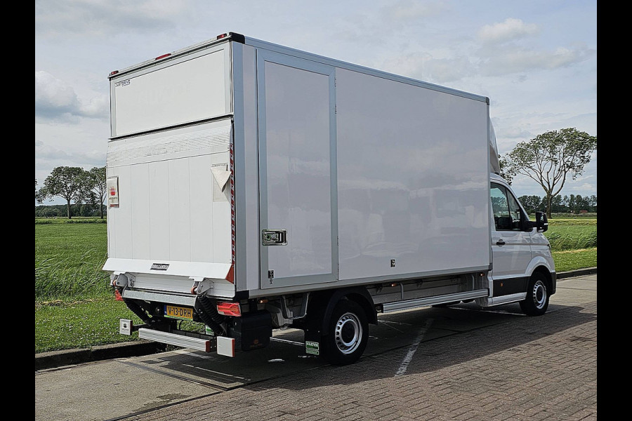 Volkswagen Crafter 35 2.0 TDI L4 Bakwagen Laadklep Lat-om-Lat Betimmerd Spoiler Zijdeur Euro6 140Pk Bpm-Vrij
