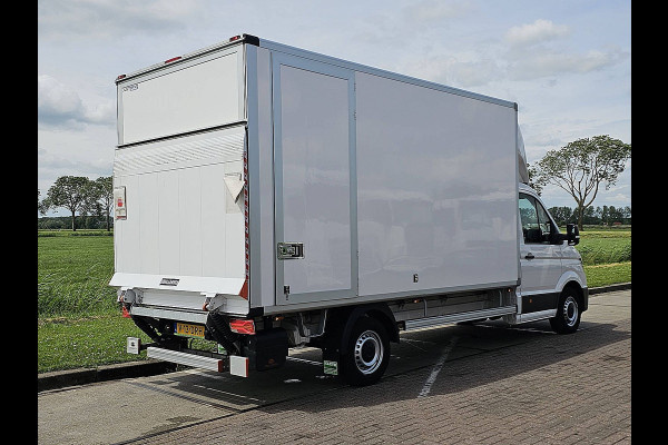 Volkswagen Crafter 35 2.0 TDI L4 Bakwagen Laadklep Lat-om-Lat Betimmerd Spoiler Zijdeur Euro6 140Pk Bpm-Vrij